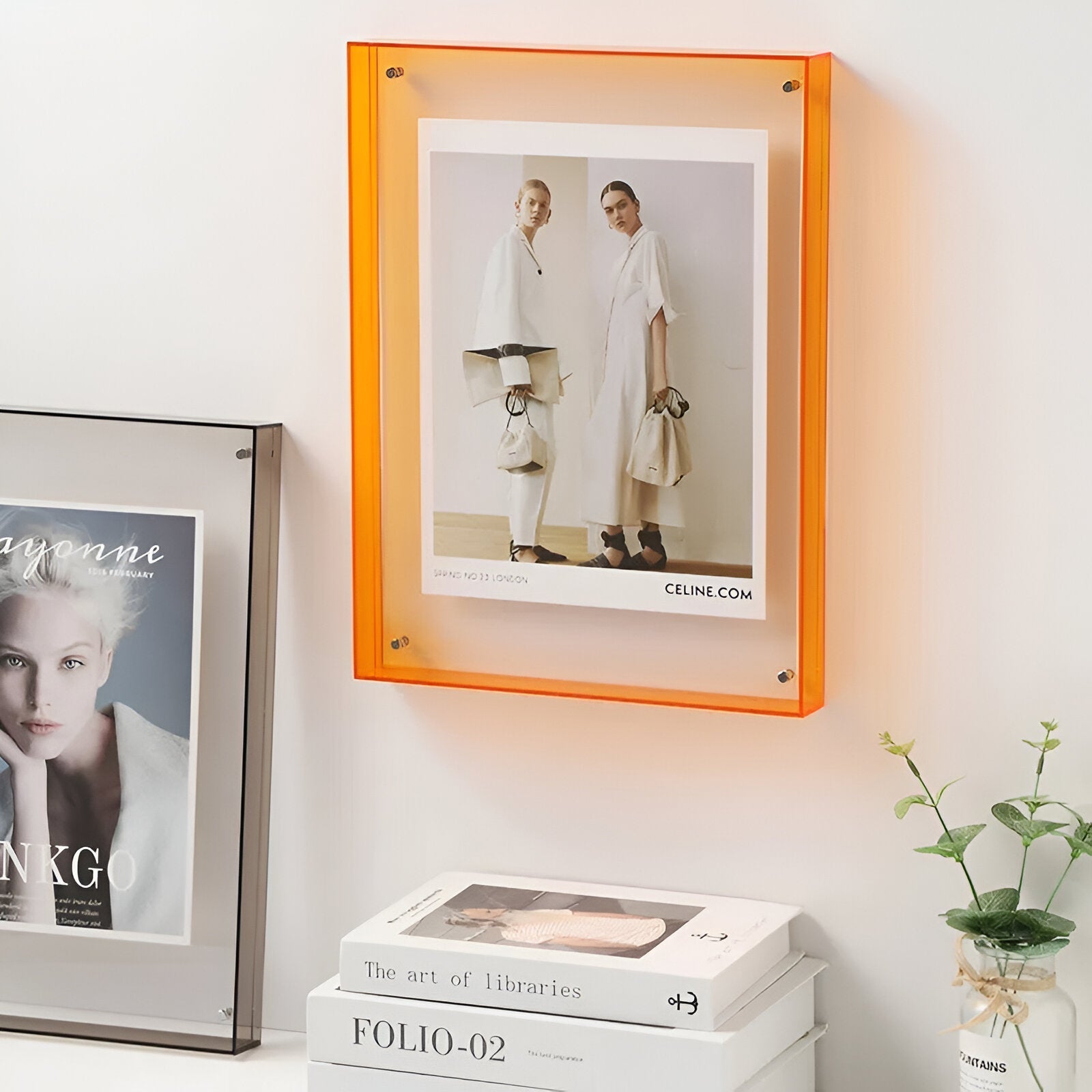 Colored Transparent Acrylic Picture Frame – Modern, Sleek Design for Stylish Displays 5