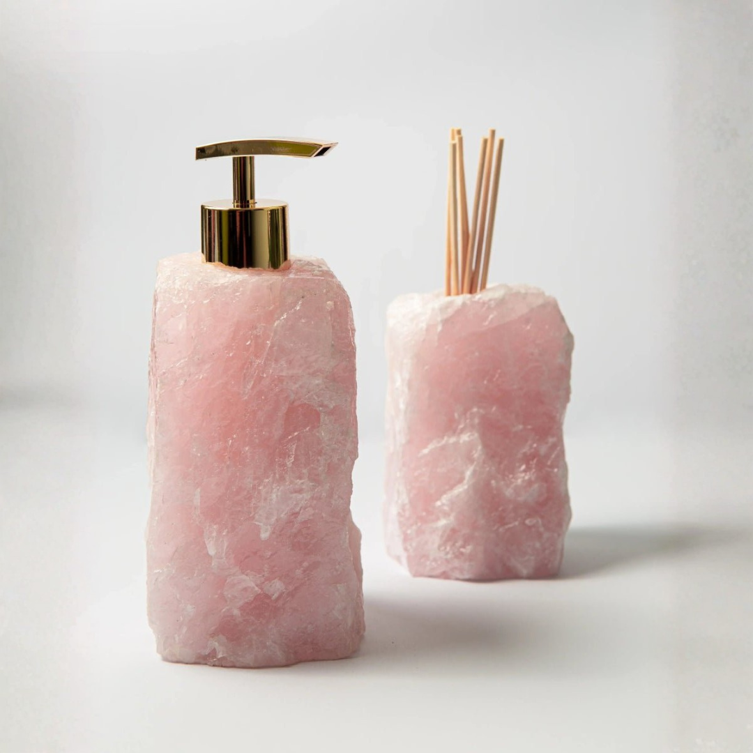 Deluxe Crystal Soap Dispenser – Elegant & Functional Bath Accessory 02