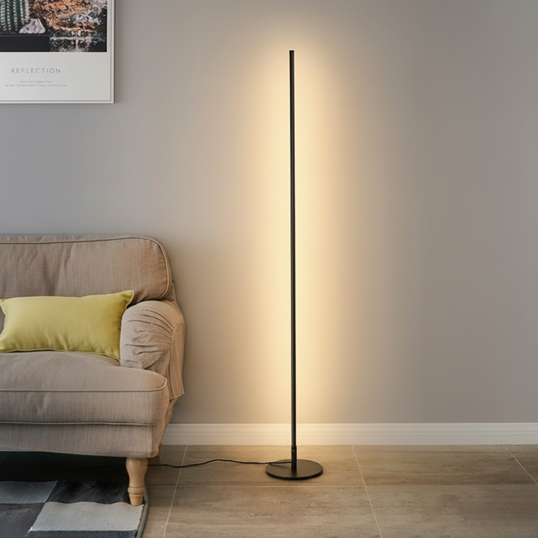 DuctusLux Geometric LED Floor Lamp - Dimmable Multi-Head Standing Light with Remote 0