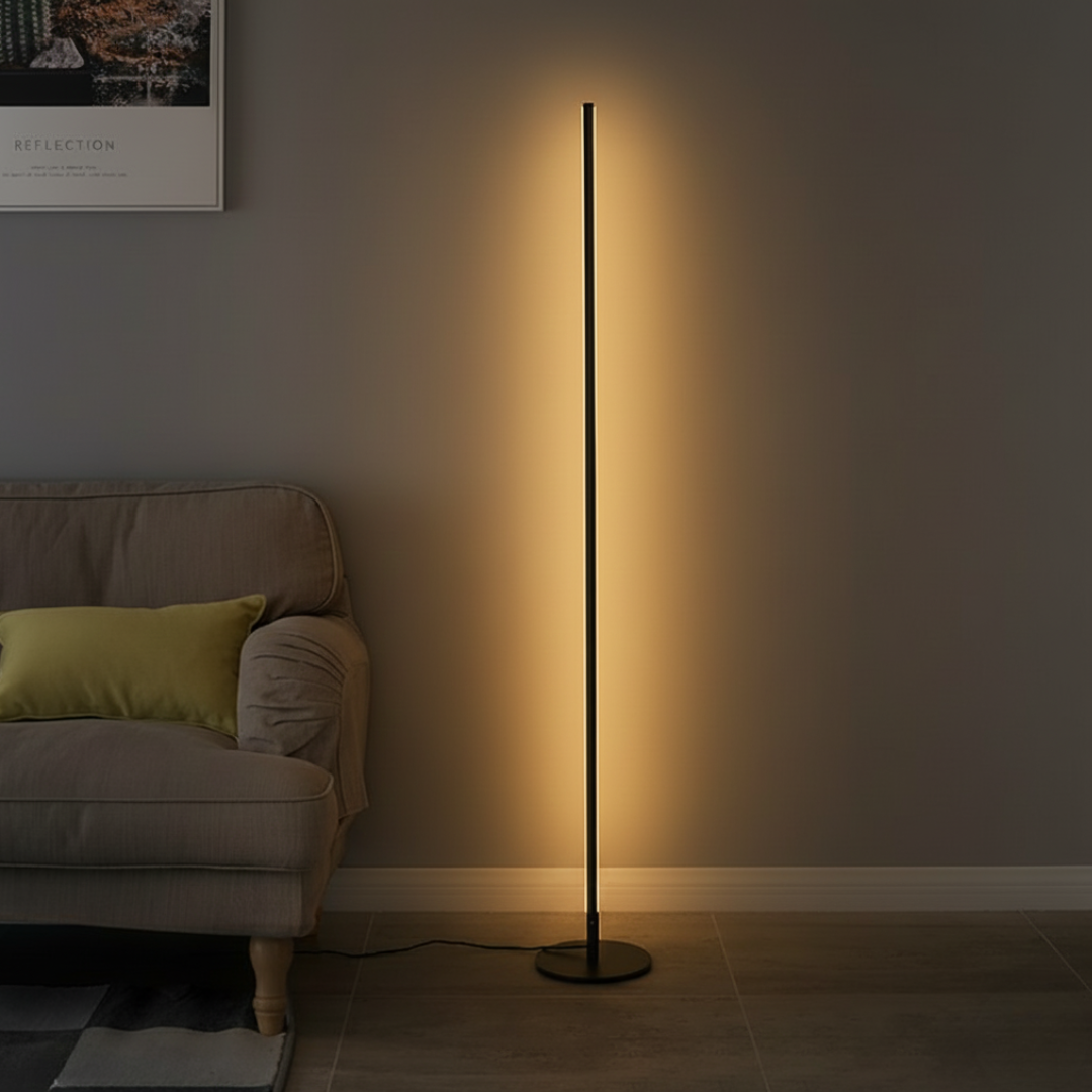 DuctusLux Geometric LED Floor Lamp - Dimmable Multi-Head Standing Light with Remote 6