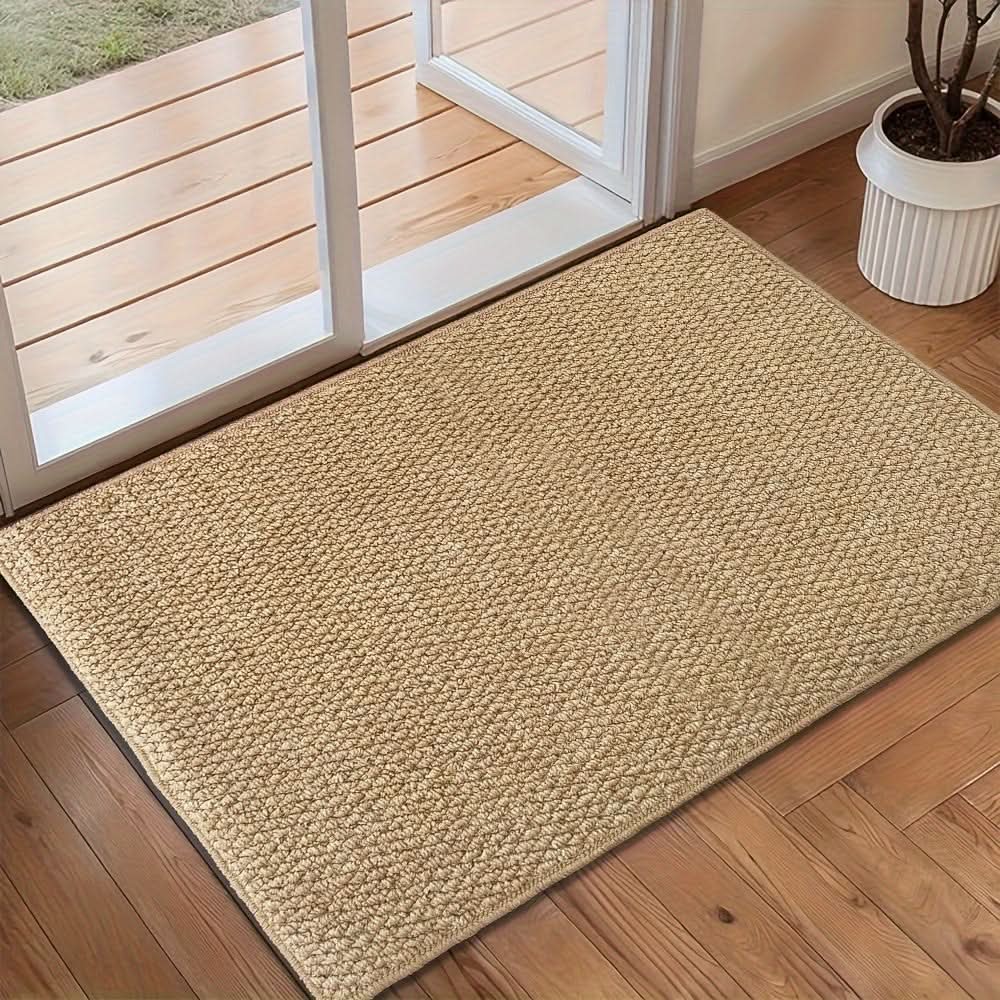 Durable Absorbent Outdoor Door Mat – Soft Texture with Anti-Slip Backing 10