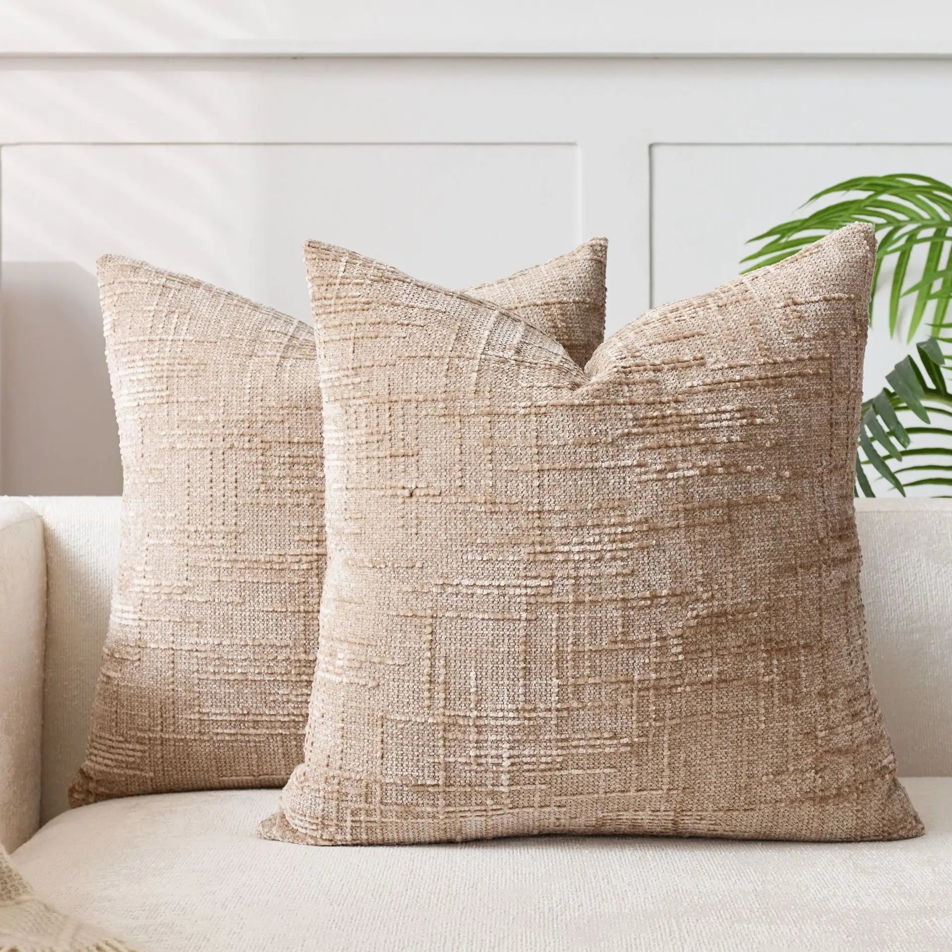 Elegant Chenille Decorative Cushion Cover – Versatile Cozy Design for Couch and Bed 6