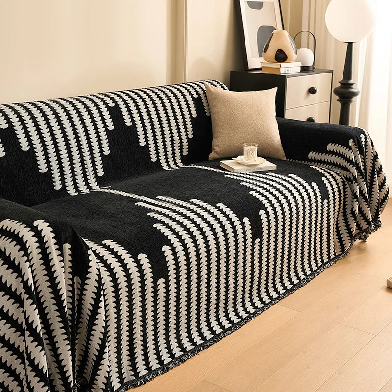 Elegant Chenille Sofa Cover – Soft, Durable, and Versatile Protection 1