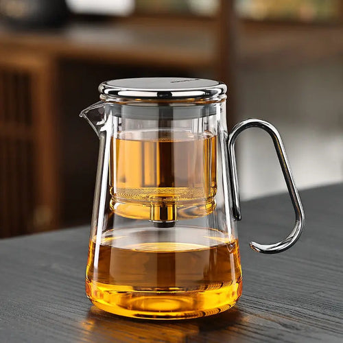 Innovative Glass Teapot with Infuser – Heat-Resistant Borosilicate and 700ml Capacity