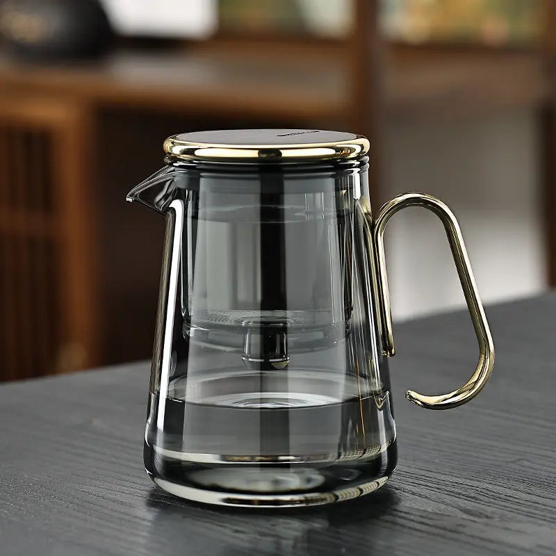 Innovative Glass Teapot with Infuser – Heat-Resistant Borosilicate and 700ml Capacity 4