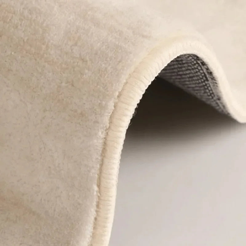 Irregular Curved Area Rug – Soft, Modern Design for Living Room and Bedroom 4