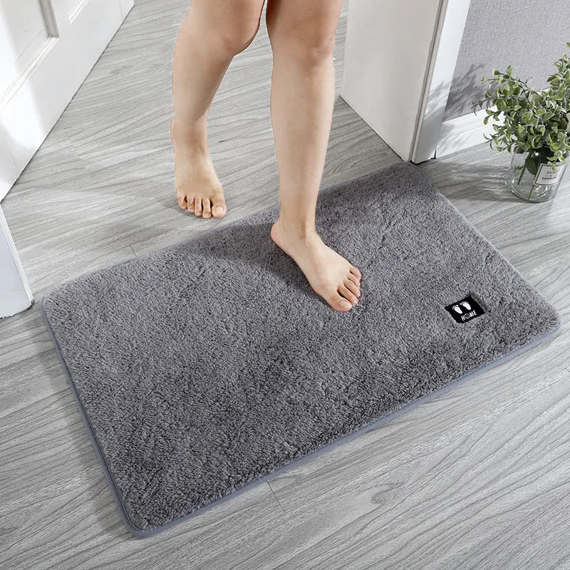 Luxurious Soft Non-Slip Bath Mat – Thick, Absorbent, Stylish Stripe Design
