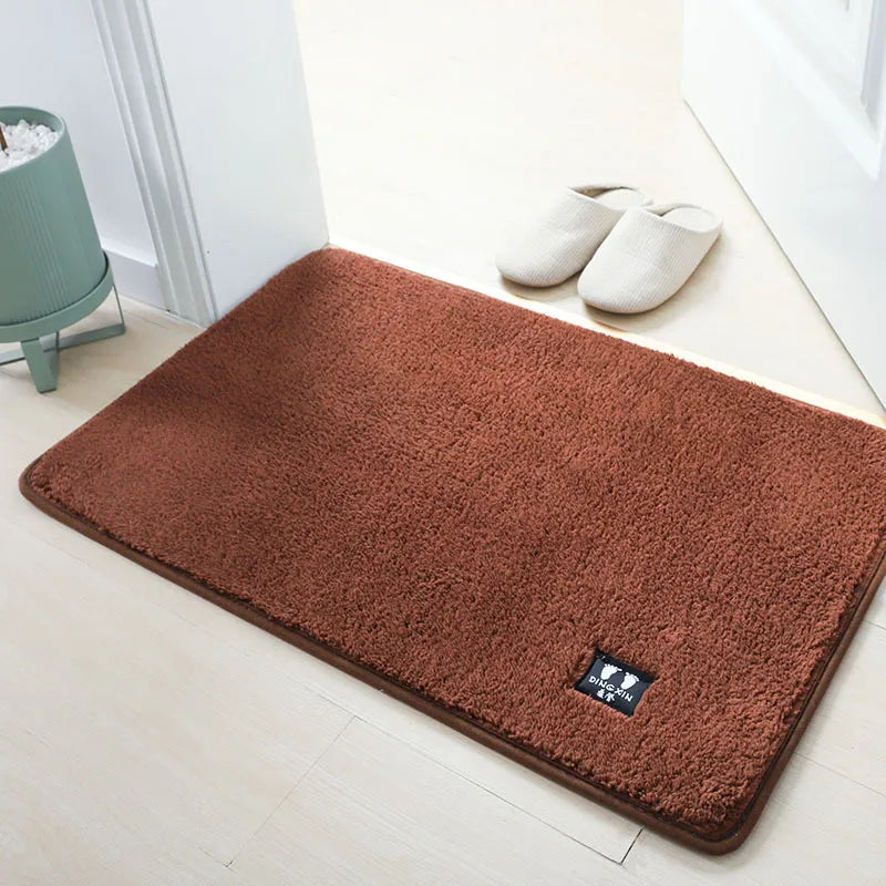 Luxurious Soft Non-Slip Bath Mat – Thick, Absorbent, Stylish Stripe Design