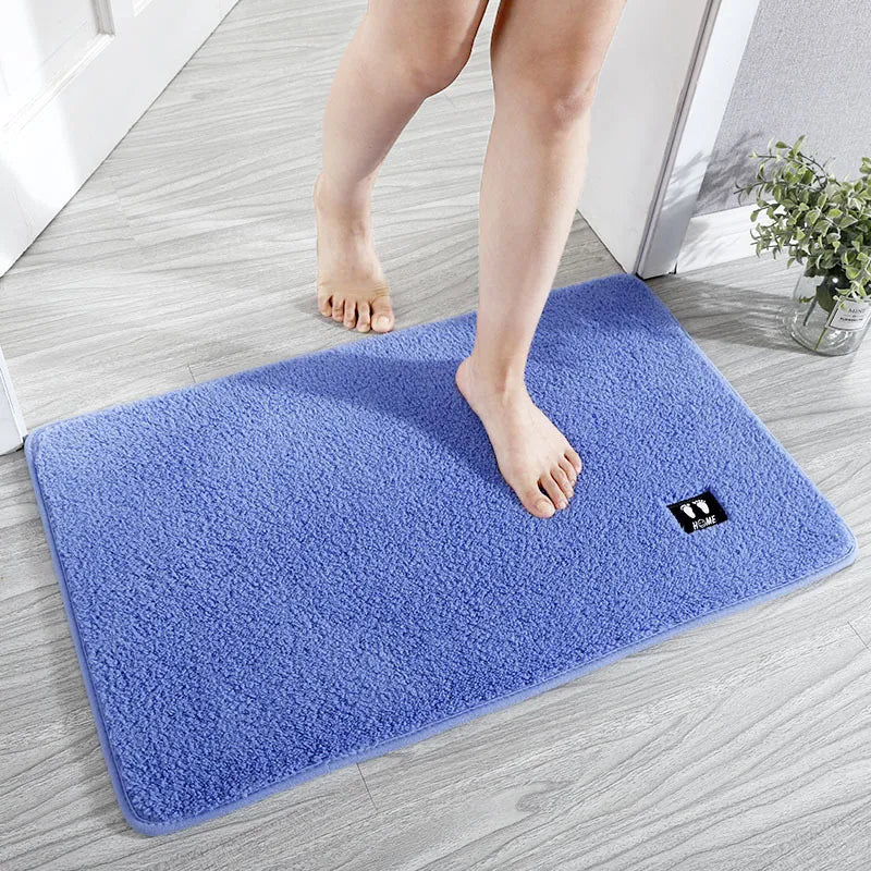Luxurious Soft Non-Slip Bath Mat – Thick, Absorbent, Stylish Stripe Design