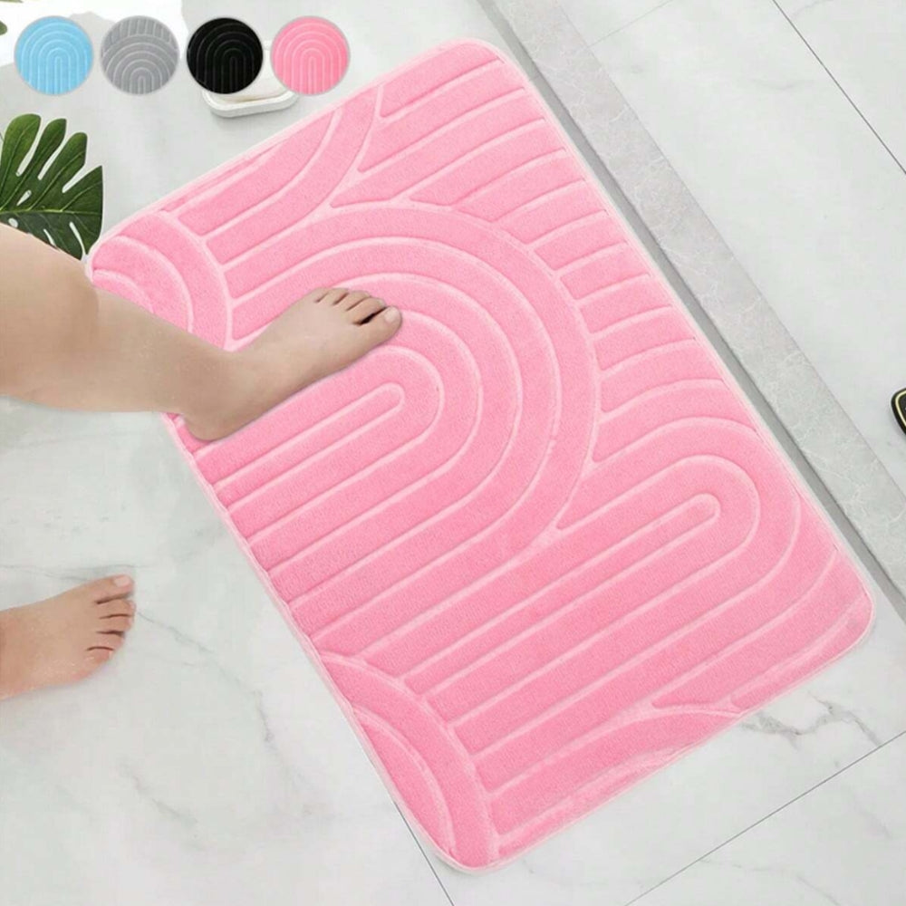 Luxurious Non-Slip Bath Mat – Ultra-Soft Cashmere with Modern Design 4