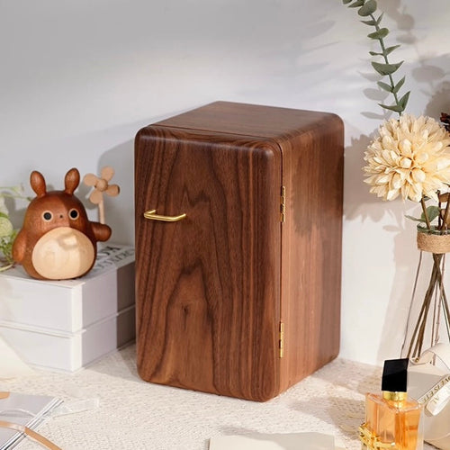 Luxury Jewelry Organizer | Vertical Cabinet Design Soft Velvet Lined Case
