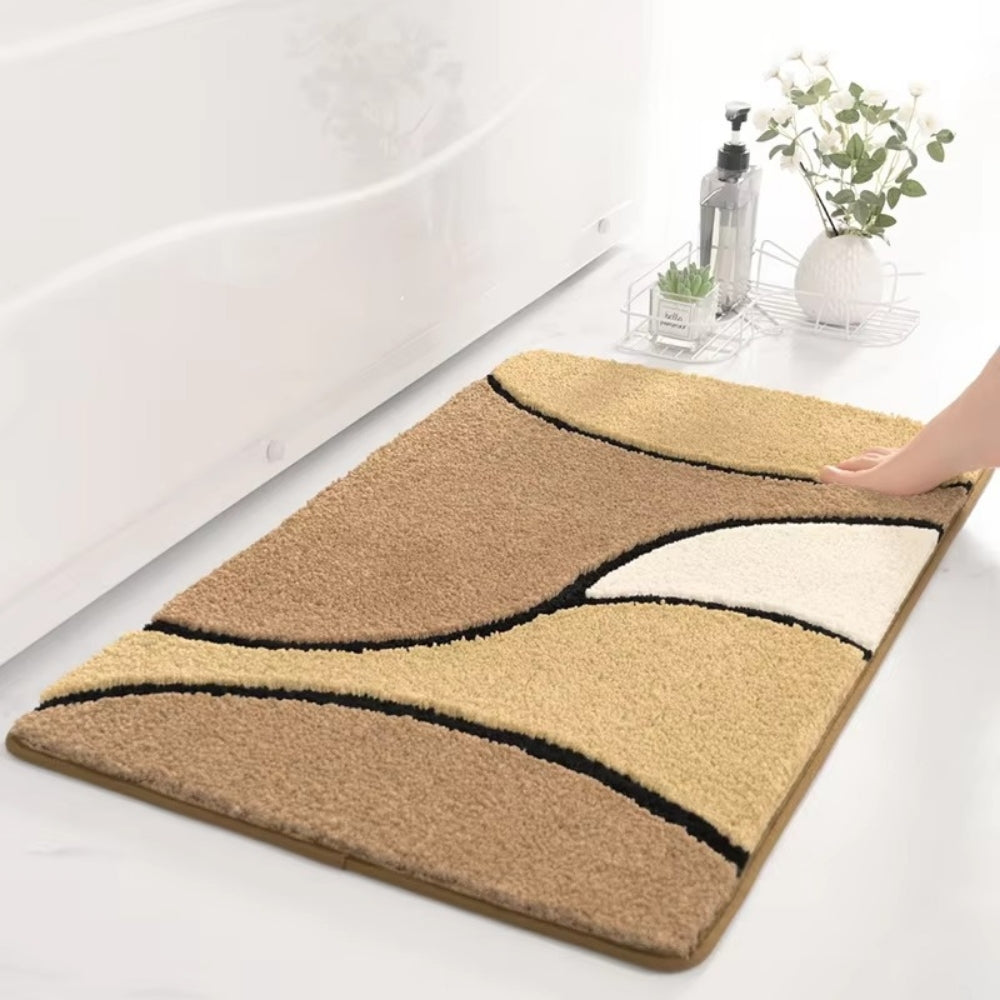 Luxury Plush Non-Slip Bath Mat – Absorbent, Soft, Modern Design 1