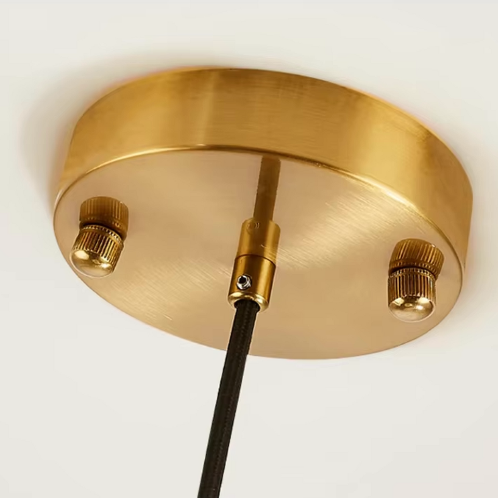 Modern Glass Pendant Light – Adjustable Dome Design for Kitchen Island and Dining Areas 8