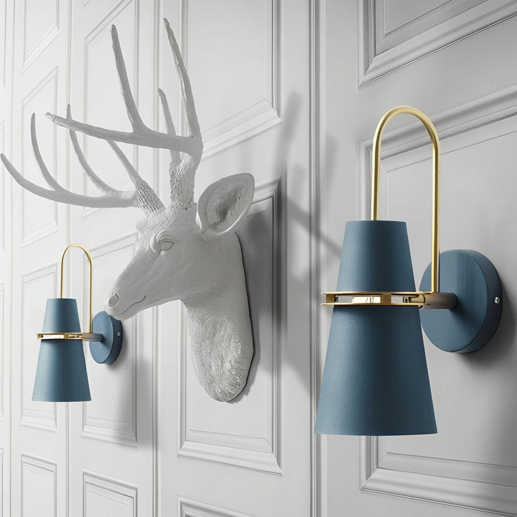 Modern Nordic Wall Sconce – Minimalist Iron Light with Matte Finish 5