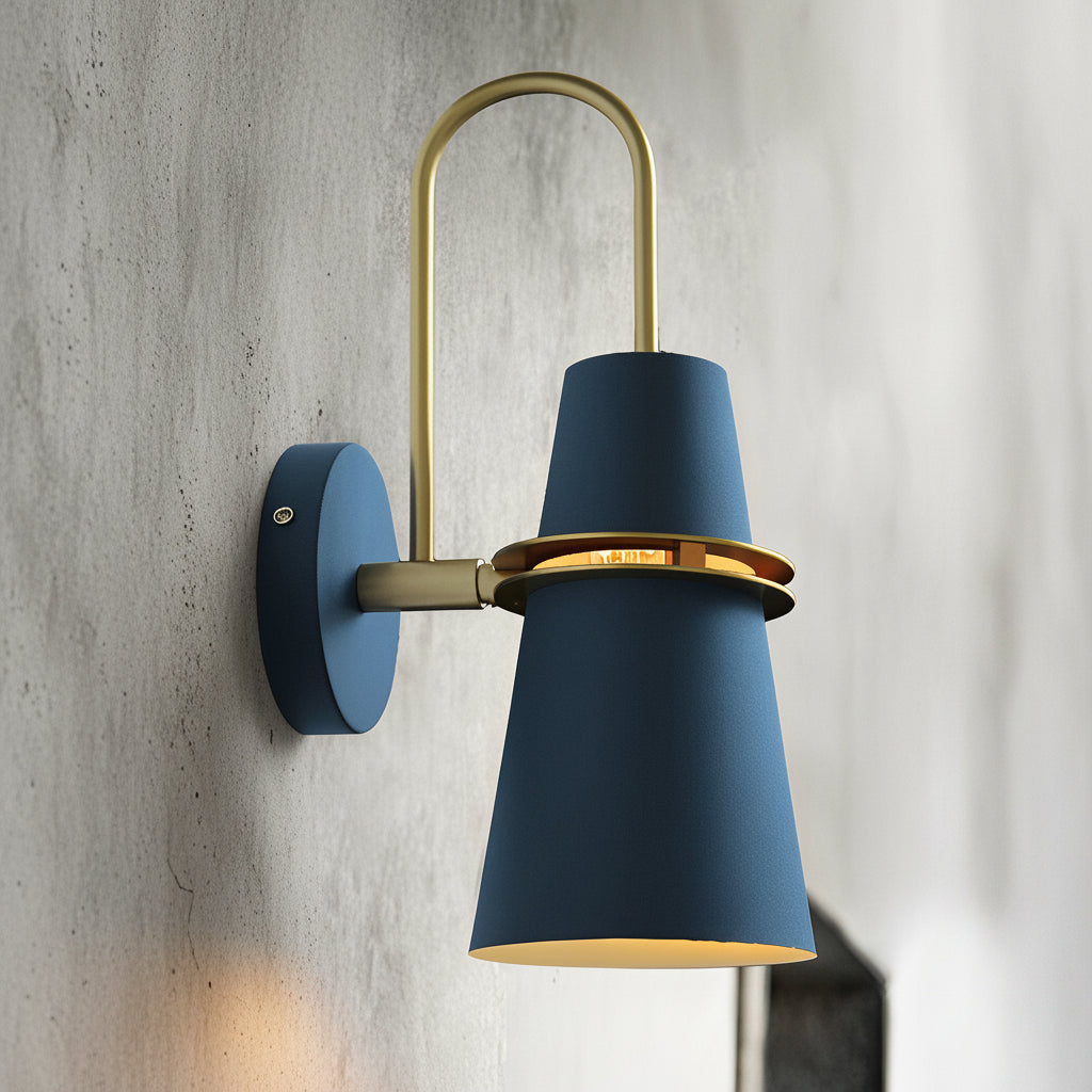 Modern Nordic Wall Sconce – Minimalist Iron Light with Matte Finish 7