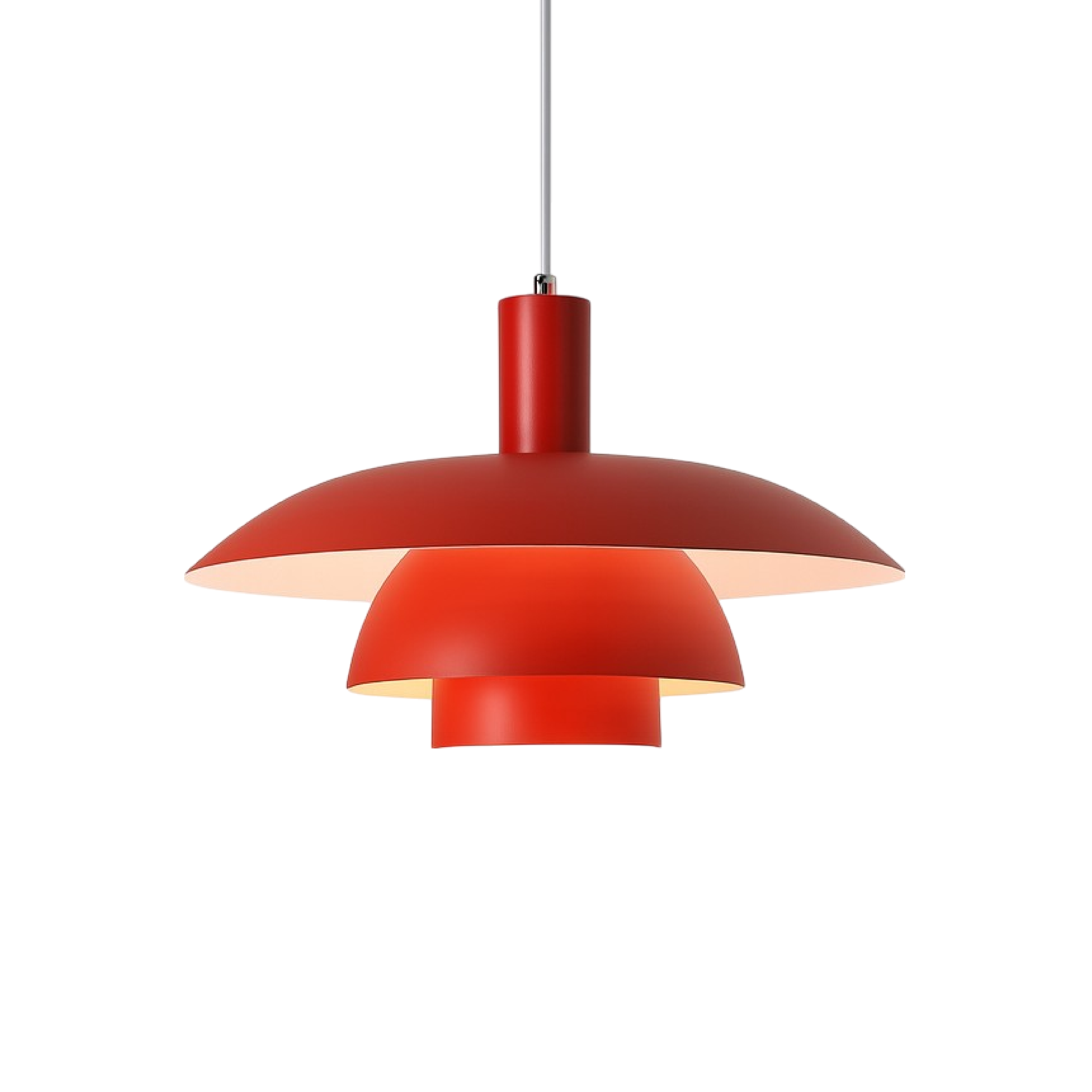 Modern Scandinavian Tiered Pendant Light – Dimmable LED, Metal Design for Kitchen Island 3