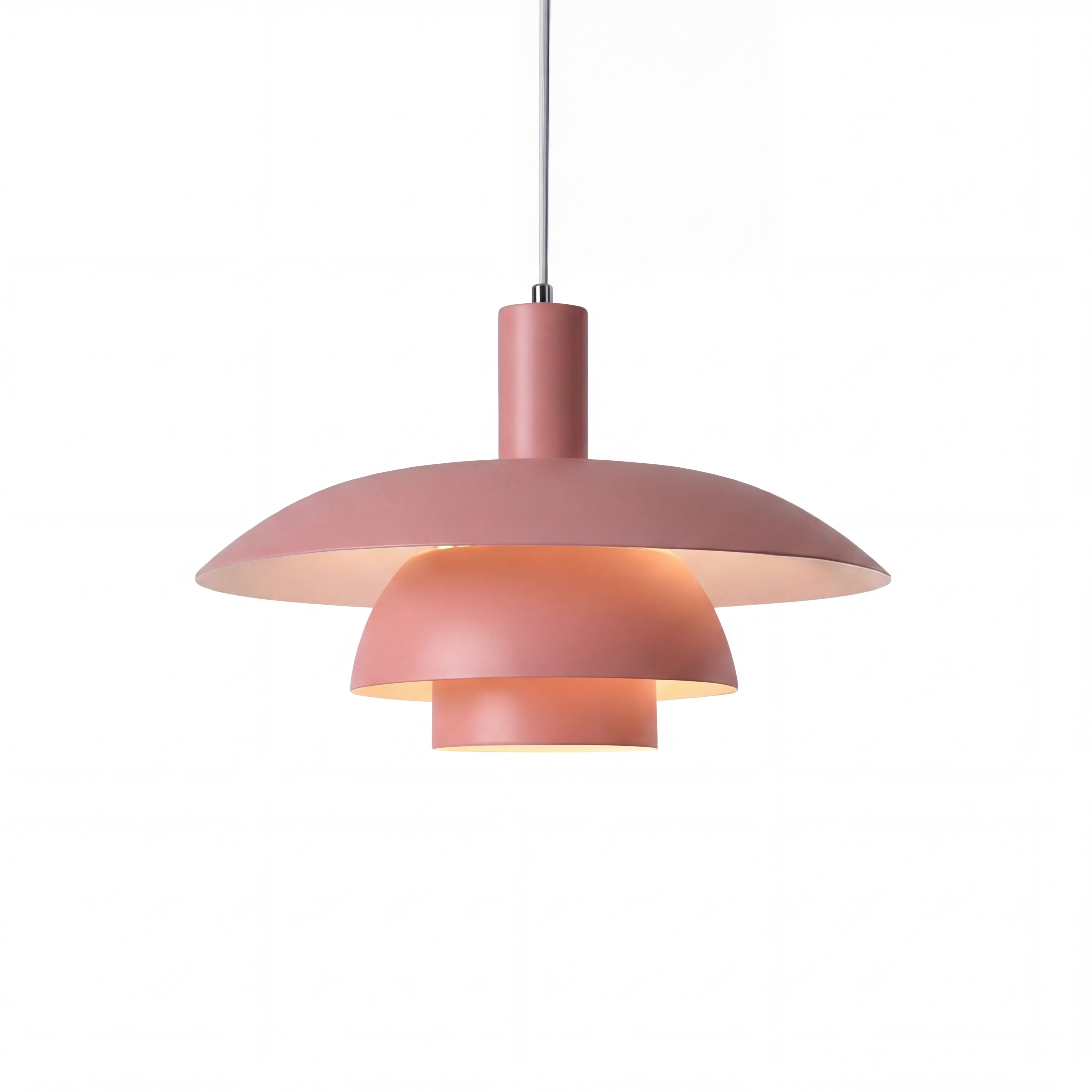 Modern Scandinavian Tiered Pendant Light – Dimmable LED, Metal Design for Kitchen Island 5