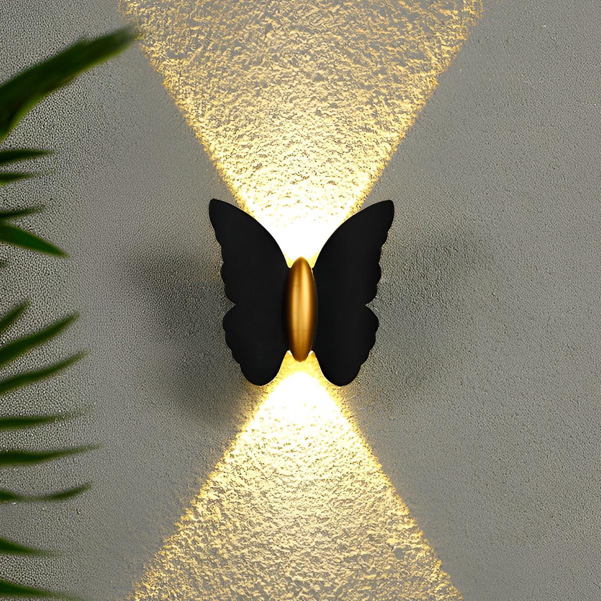 Modern Waterproof Outdoor Wall Light – Decorative Animal Silhouette Design in Durable Aluminum 1