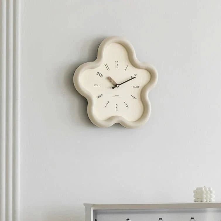 Nature-Inspired Wall Clock Decor – Elegant 3D Floral Design with Silent Sweep Movement 6
