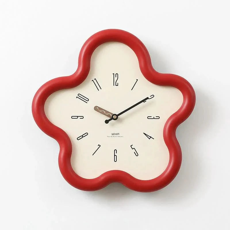 Nature-Inspired Wall Clock Decor – Elegant 3D Floral Design with Silent Sweep Movement 8