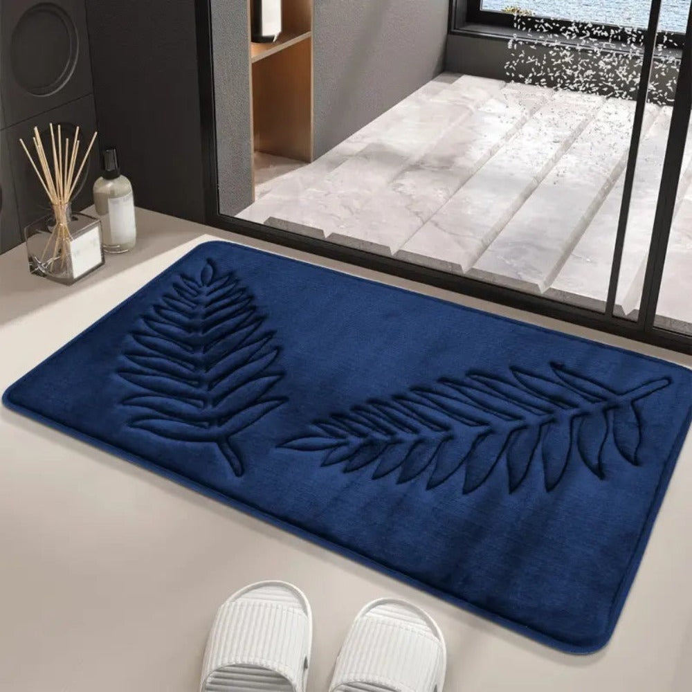 Non-Slip Plush Memory Foam Bath Mat Set – Quick-Drying and Elegant Design 5