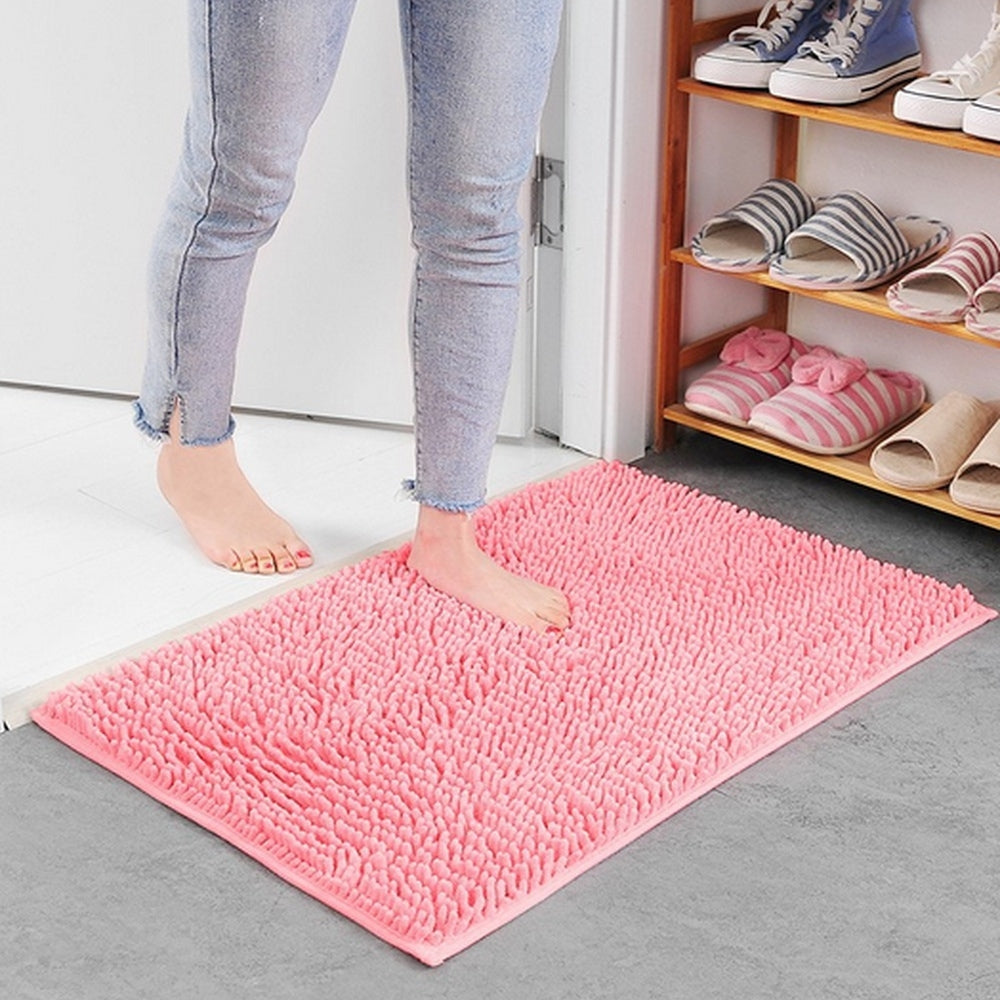 Non-Slip Ultra-Soft Chenille Bath Mat – Plush, Absorbent, and Eco-Friendly Design 5