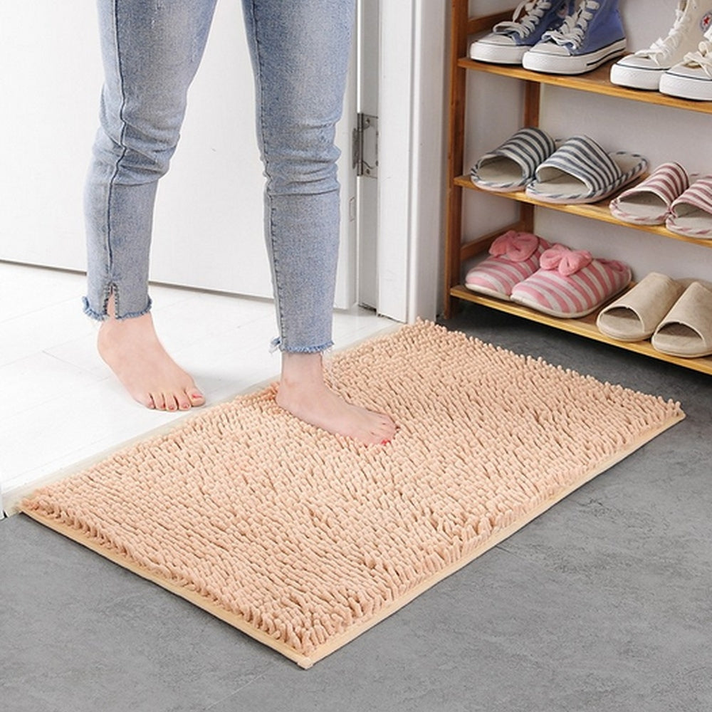 Non-Slip Ultra-Soft Chenille Bath Mat – Plush, Absorbent, and Eco-Friendly Design 7