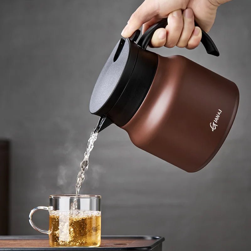 Premium Insulated Teapot with Infuser – Durable Stainless Steel and User-Friendly Design 2