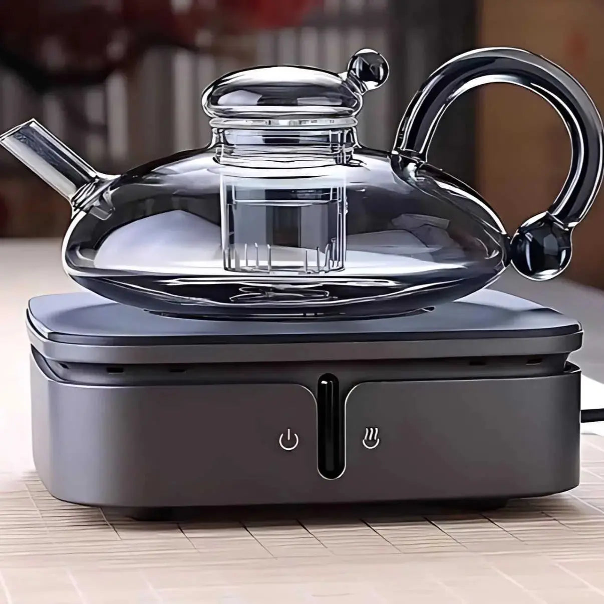 Sereno Filtration Teapot Set – Heat-Resistant Borosilicate Minimalist Modern Style