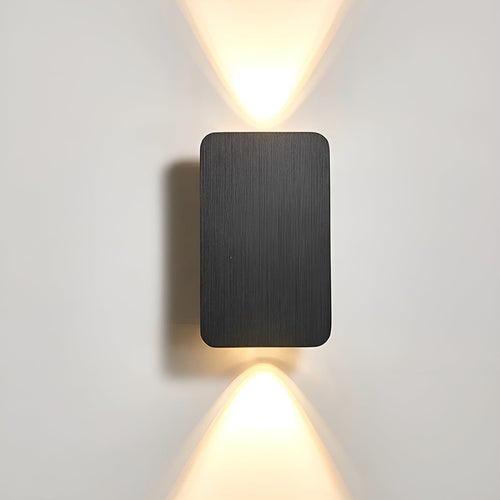 Sleek Modern Wall Sconce | Elegant Rectangular Design with Dual Beam Lighting
