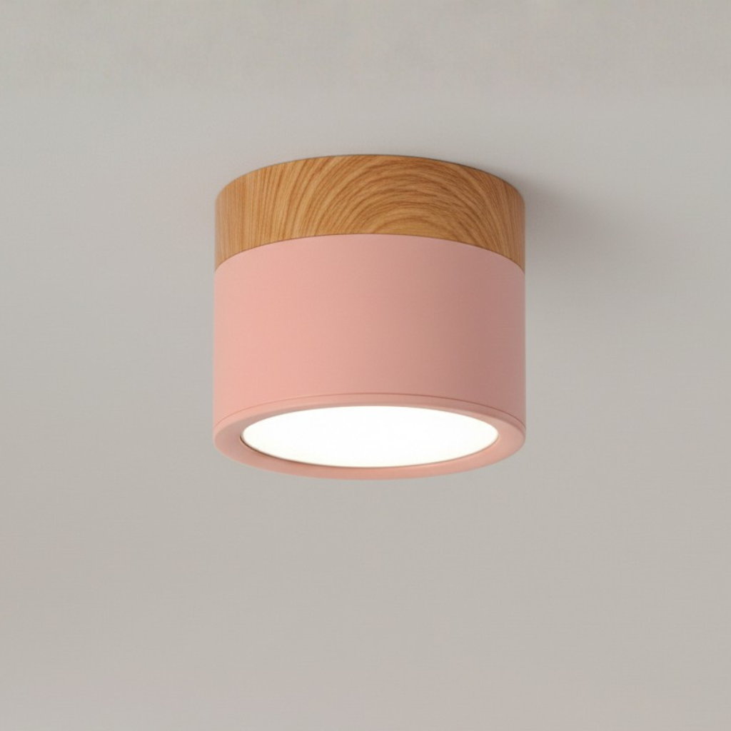 Sleek Modern Flush Mount Ceiling Light – Energy-Efficient LED Aluminum Fixture 12