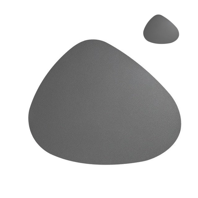 Stylish Leather Placemats Set – Elegant Design with Heat Resistance 0