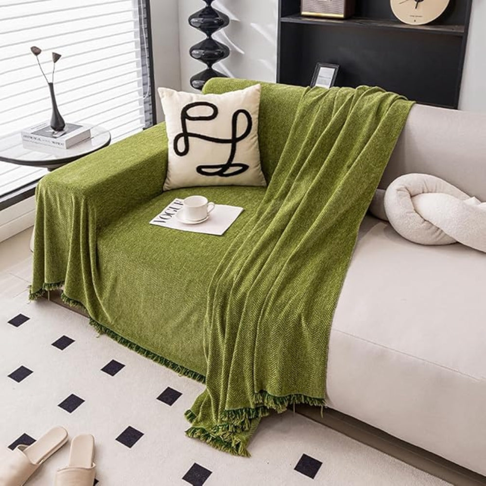 Stylish Waterproof Couch Cover – Modern Pet-Friendly Design with Chenille Fabric 5