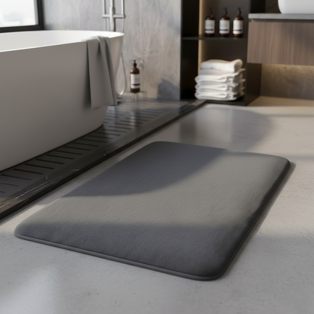 Super absorbent floor mat, super absorbent bath mat, super anti slip coral velvet bathroom floor mat, door mat