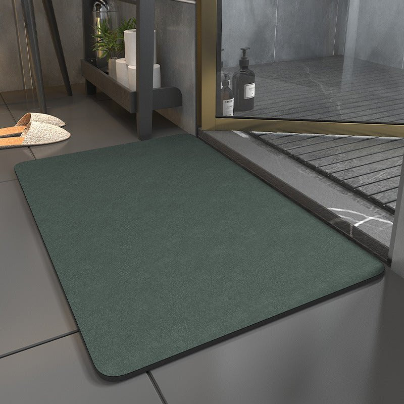 Sustainable Micro Suede Bath Mat 3