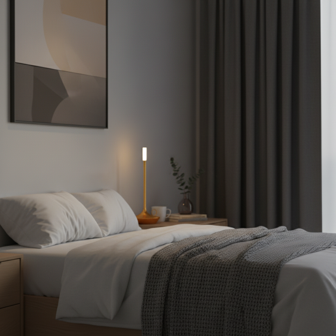 Table Lamp Cordless LED Dimmable Portable Aluminum Scandinavian Design