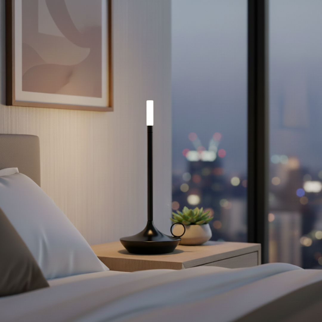 Table Lamp Cordless LED Dimmable Portable Aluminum Scandinavian Design