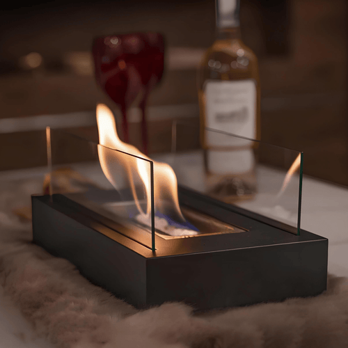 Table Fireplace – Portable Bioethanol Design with Modern Style and Clean Burning Flame