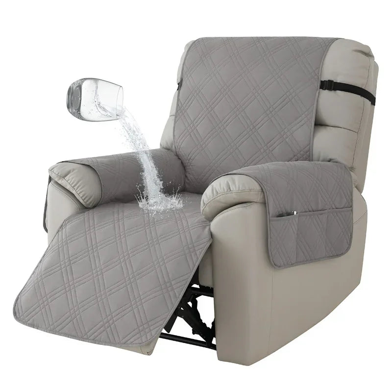 Waterproof Quilted Armchair Cover – Stylish, Durable, and Easy-Care Slipcover for Pets and Kids 9