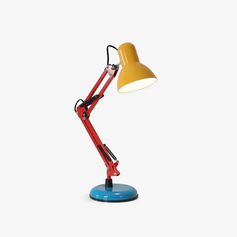 Maintained House Architect Desk Lamp - Color Block on a plain backdrop