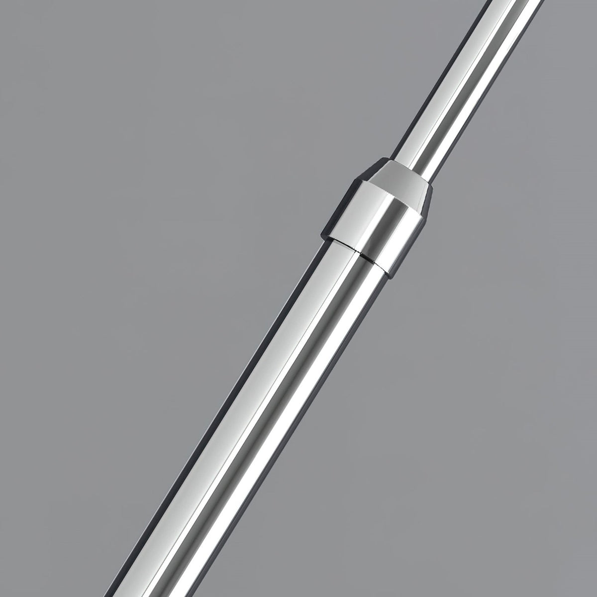 Maintained House Globe Arc Floor Lamp - Detail of the arm joint