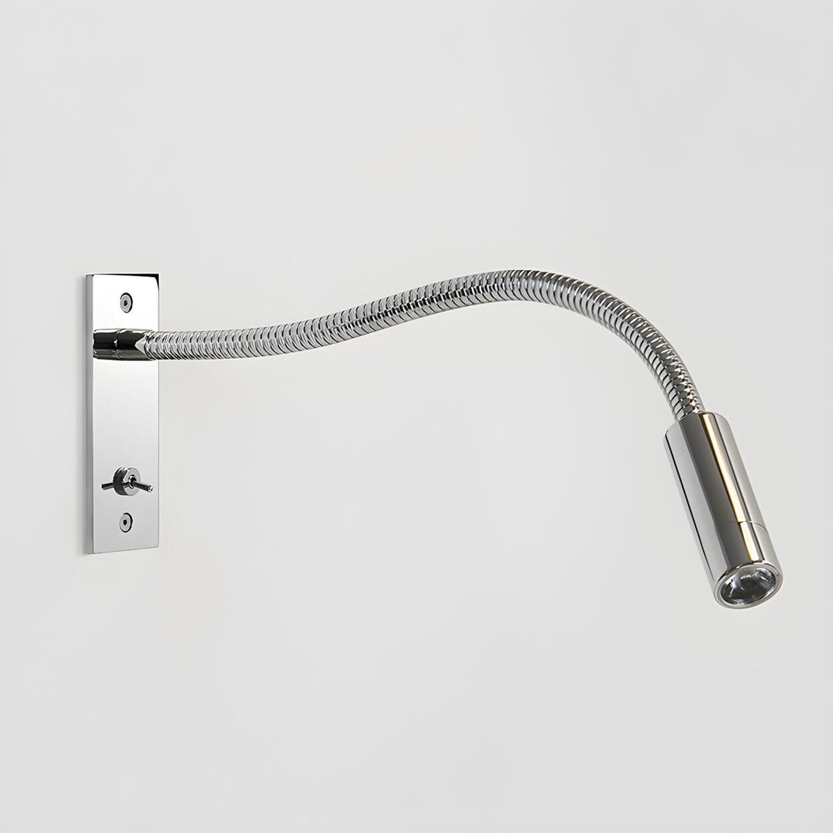 Maintained House Gooseneck LED Reading Wall Light - Chrome