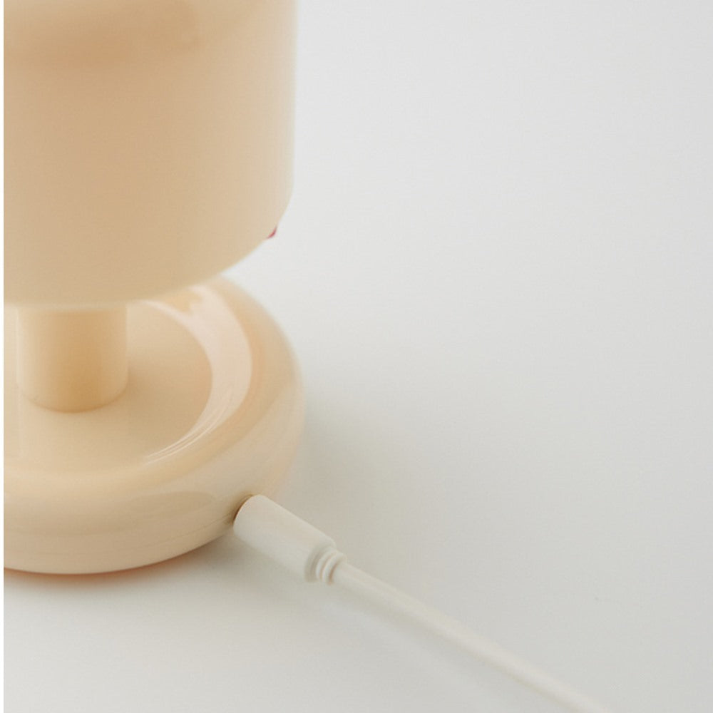 Maintained House Mini Sunset Mushroom Lamp - Charging by USB cable