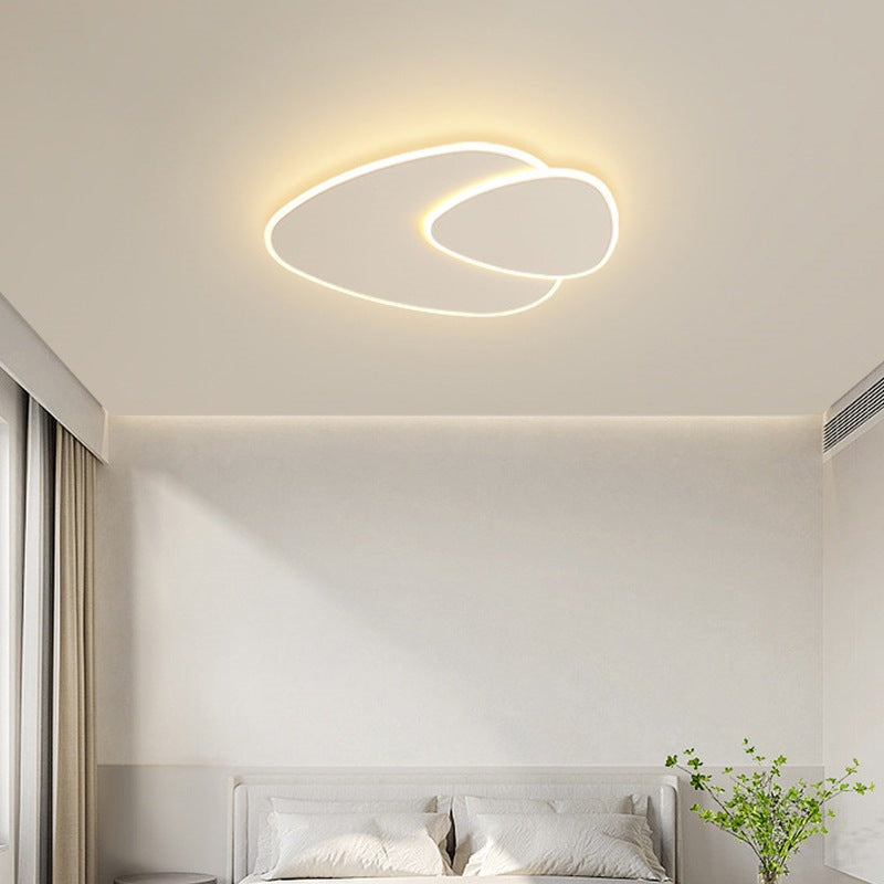 Maintained House Pebble Overlap LED Ceiling Light - Above the bed