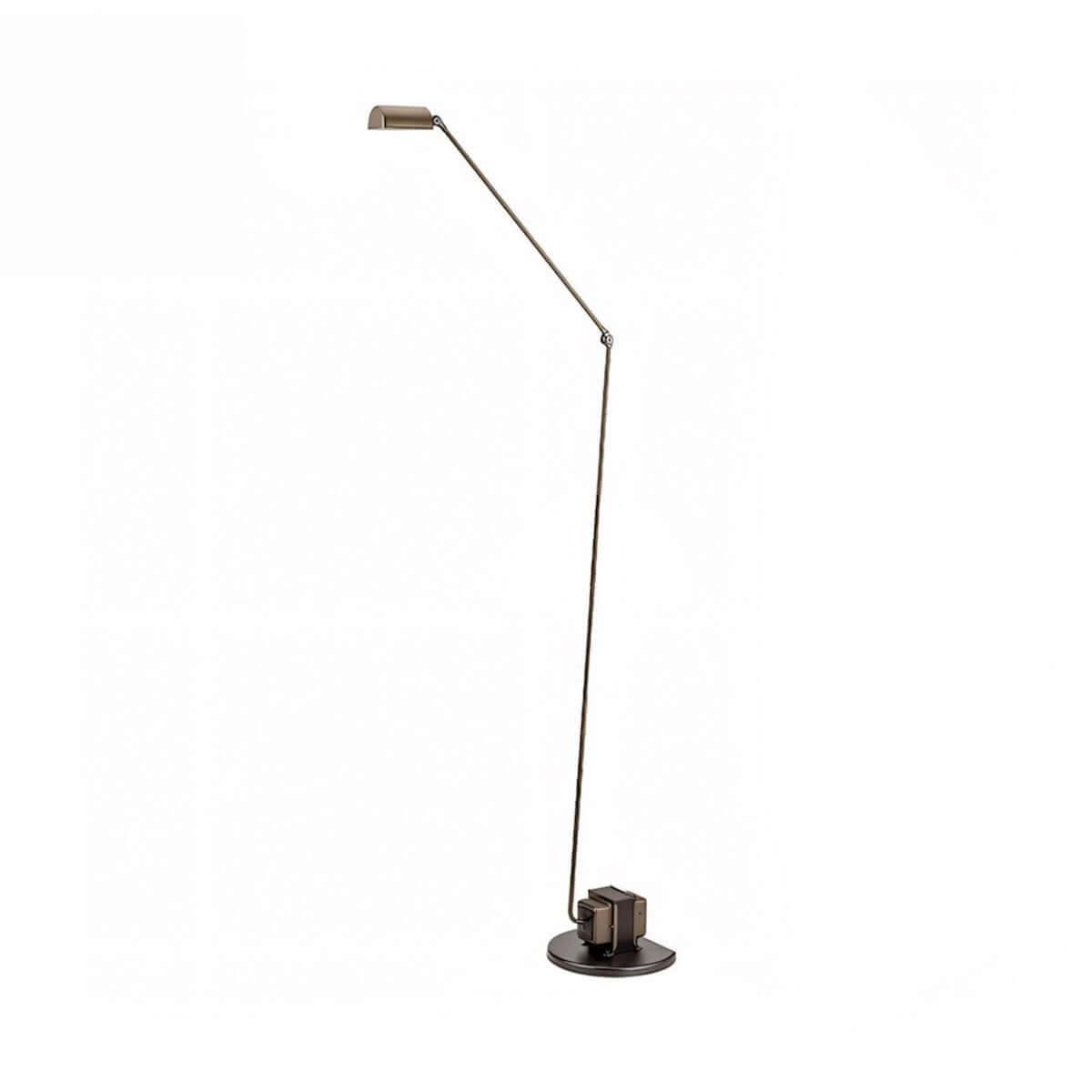 Maintained House Slim Swing Arm LED Floor Lamp - Bronze
