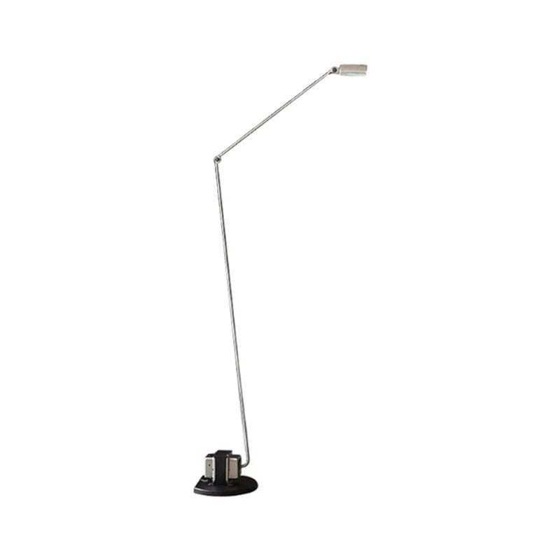 Maintained House Slim Swing Arm LED Floor Lamp - Nickel